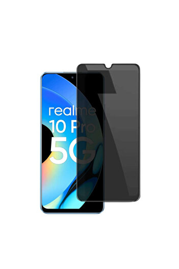 realme Privacy glass film for 10 PRO 5G - Full glue