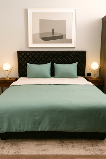 Benetton Home Mint Single Ranforce Duvet Cover Set
