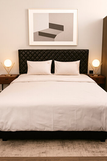 Benetton Home Light Gray Single Ranforce Duvet Cover Set