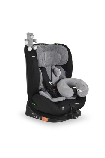 Moni Scaun Auto i-Size Competition 0-12 ani (40-150 cm) – Isofix, Rotativ, 5 Puncte, Protecție La