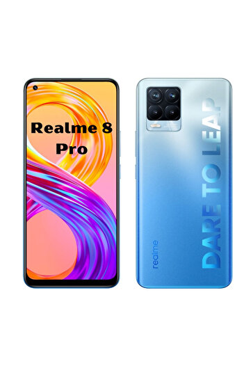 realme Glass film for 8 Pro - Full-Surface Adhesive and Mounting Kit Included