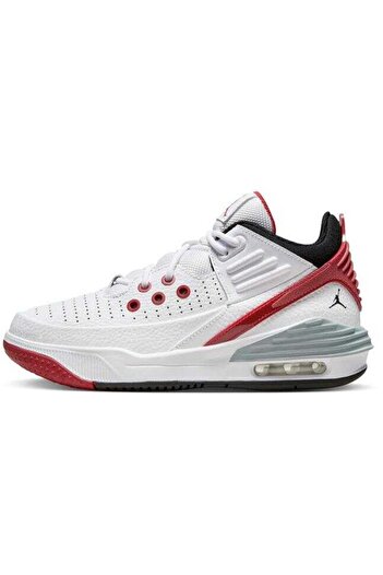 Nike Jordan Max Aura 5 Shoes Leather Genuine Leather High-Top Unisex Sports Shoes White