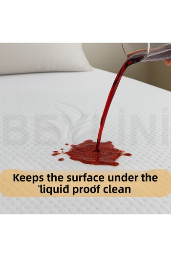 BEYLİNİ Mattress Pad Quilted Full Fitted Liquid-Proof Non-Slip Mattress Cover Mattress Protector Full Edge Sheet