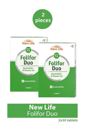 New Life Folifor Duo 30 Tablets 2 Pieces