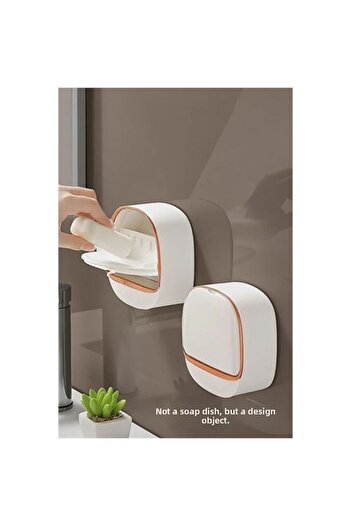 ModaCar Design Object 2-Piece Soap Dish - Self-Adhesive Soap Dish
