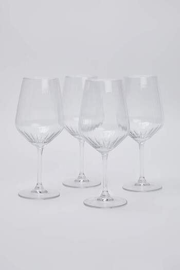 TRENDYOLMİLLA HOME Set of 4 Transparent Glasses Tphaw26Kdh00000