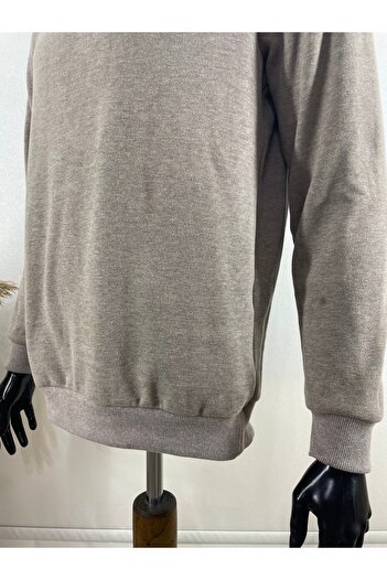 Sadık Collection Ercan Long Sleeve Thessaloniki Knitted Crew Neck Cotton Sweater 0309