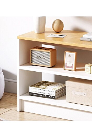 Raffine Multipurpose Use Home Office Desk Desktop Bookshelf Living Room Storage Rack Simple Table Display St