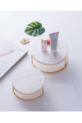 Raffine 2 Pieces Nordic Style Cosmetic Skin Care Product Storage Rack