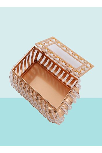 Raffine European Style Crystal Tissue Box Cover Creative Tissue Holders Facial Tissue Dispenser