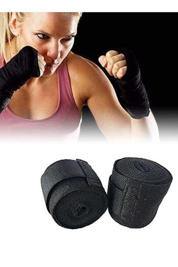 Bukela Boxing Hand Wraps Elasticated MMA Boxing Gloves Fist Protector 2.5 meter Bandages Mitts Boxin