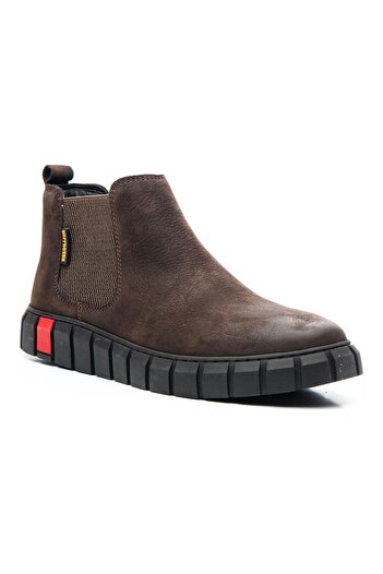 Bulldozer 220063 Ανδρικές μπότες καφέ Nubuck