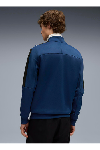 Puma 63276405 Ferrari MT7 Track Jacket P Mavi Regular Fit Düz Erkek Zip Ceket