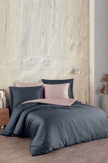 VAROL Cotton Satin (Family Size) Duvet Cover Set