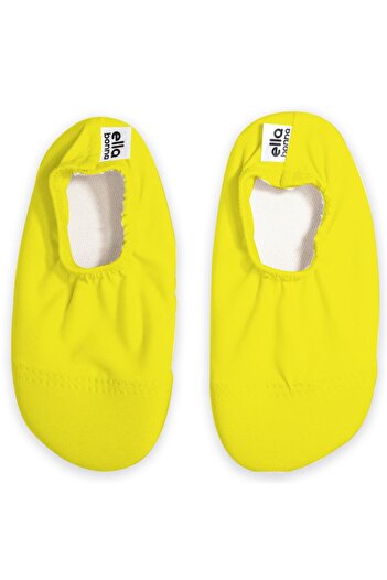 Ella Bonna Kaydırmaz Taban Unisex Bebek Çocuk Deniz Ayakkabısı Havuz Patiği Sarı