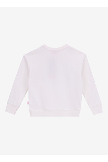 Barbie Baskılı Kız Çocuk Ekru Sweatshırt BRB5WG-SWT6627