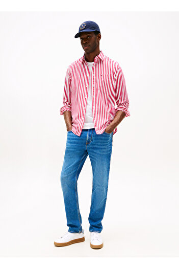 Tommy Hilfiger FLEX POPLIN BOLD STRIPE SHIRT
