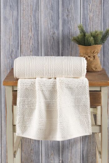 VAROL Lavin 100% Premium Cotton Hand Towel 50x90cm