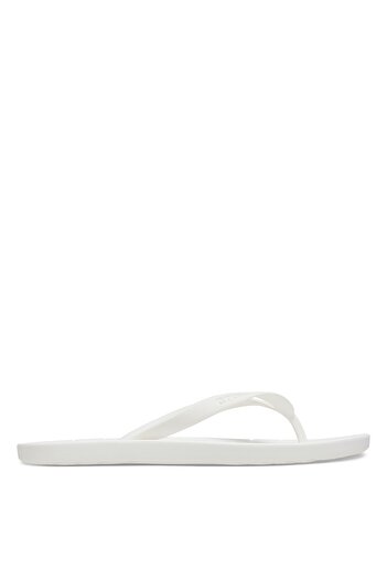 Crocs Λευκές Γυναικείες Παντόφλες Παραλίας 210089_100