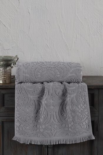 VAROL Jakaranda 100% Cotton Hand Towel 50X90Cm