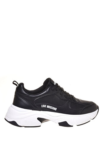Love Moschino Černé dámské tenisky JA15246G1N000