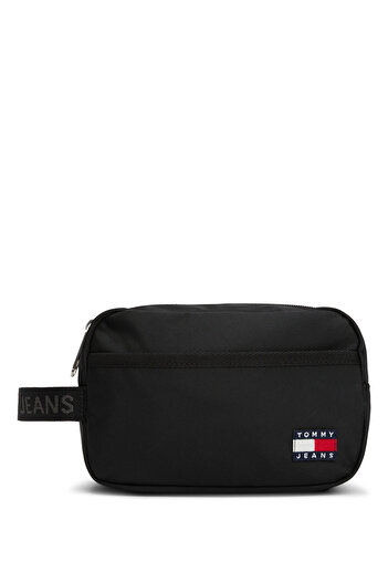 Tommy Hilfiger Black Shaving Bag Tjm Ess Daily Washbag