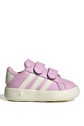 adidas Pembe - Beyaz Bebek Yürüyüş Ayakkabısı JR5104-GRAND COURT 2.0 CF I