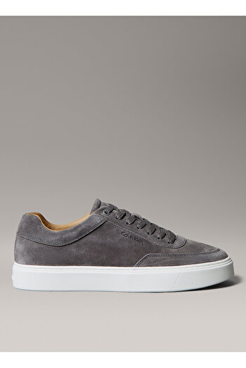 Calvin Klein Antrasit Erkek Günlük Ayakkabı CLEAN CUP LOW LACEUP OXF SU