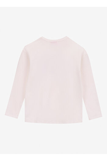 Barbie Ekru Kız Çocuk Baskılı T-Shirt BRB5WG-TST6022