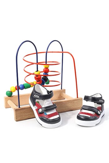 Şirin Bebe 1715 Baby Boy Orthopedic First Step Shoes