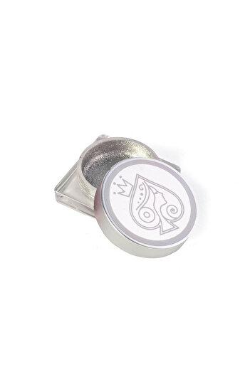 PYX Cosmetics Cream Glitter Silver Glitter Eye and Face Shadow - 1