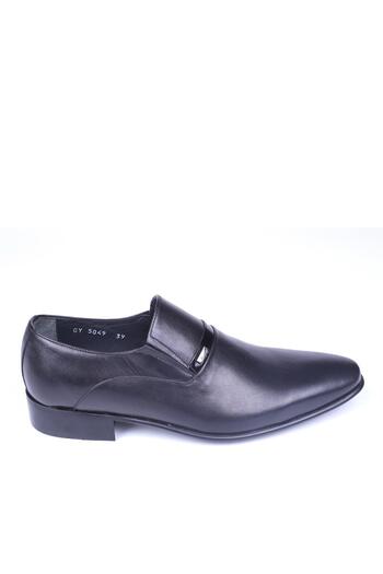 Fosco 5049 Men's Laceless Genuine Leather Classic Shoes