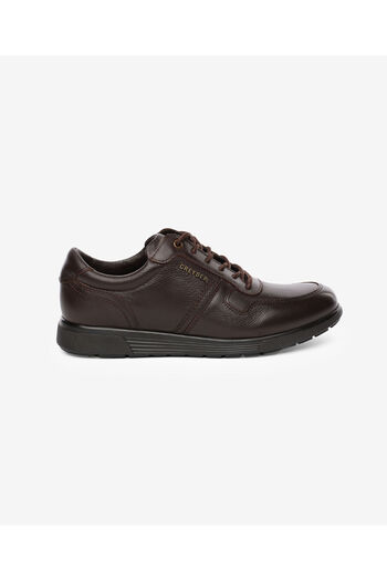 Greyder Men's Brown Genuine Leather Comfort Shoes 5K1Fa10201