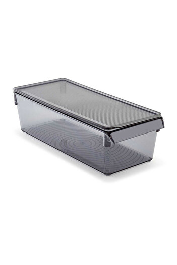 Prima Nova Bathroom and Kitchen Organizer with Transparent Black Cover - Shelf Ps 360*150*100 mm