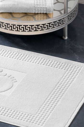 VAROL 2 Pieces Colorful Bath Mat Foot Towel 50x70