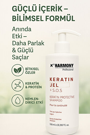 X Pro Harmony X Proharmony Keratin Jel Koruyucu Şampuan Sos 500 ml