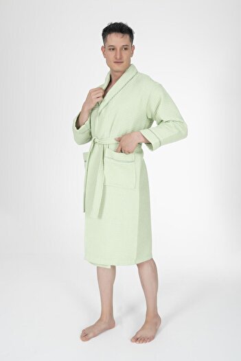 VAROL Chaos Series - Shawl Collar Pique and Bathrobe Dressing Gown