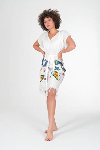 VAROL Bamboo Beach Dress - Printed