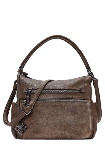 Derimod Women's Tan Long Strap Shoulder Bag 25Abd242114