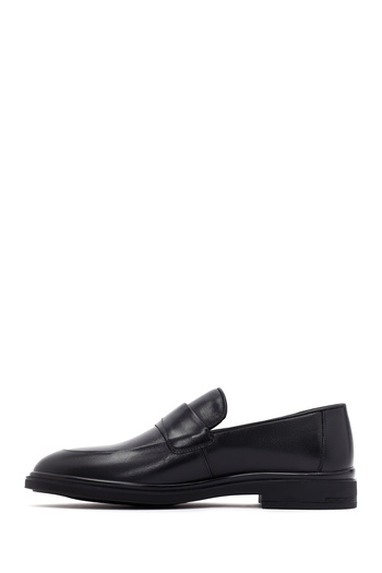 Derimod Men's Black Leather Classic Loafer 25Wfd620918