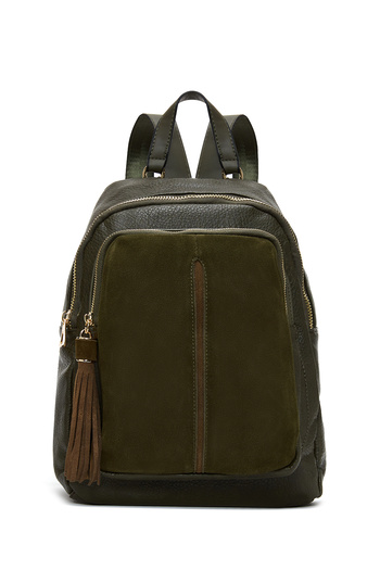 Derimod Women's Khaki Casual Backpack 25Abd245414