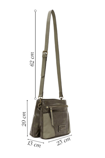 Derimod Women's Khaki Casual Crossbody Bag 25Abd241714