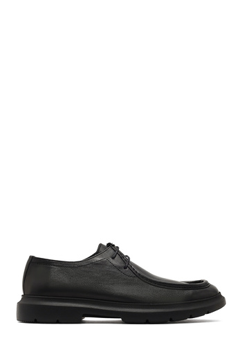 Derimod Men's Black Lace-Up Leather Casual Shoes 25Wfd671018