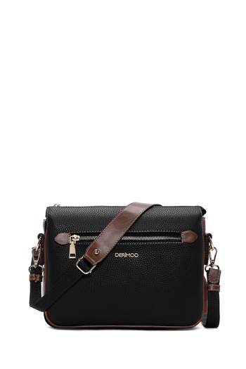 Derimod Women's Black Long Strap Crossbody Bag 25Wbd2112Ft