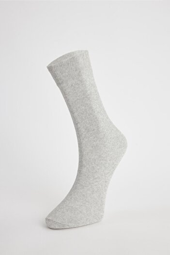 Tudors 2 Pack Plain Gray Men's Socks