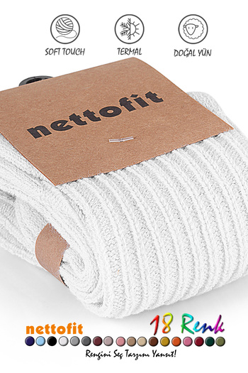 nettofit Χειμερινές γυναικείες μάλλινες κάλτσες ύπνου Soft Touch
