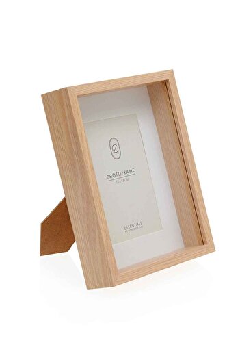 BOYNER EVDE Bej MDF Fotoğraf Çerçesi 17x21cm