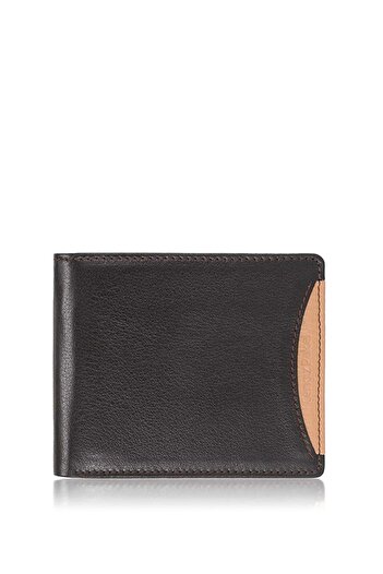 CENGİZ PAKEL Genuine Leather Brown Earth Men's Wallet