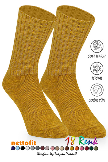 nettofit Winter Women's Wool Sleeping Socks Soft Touch_