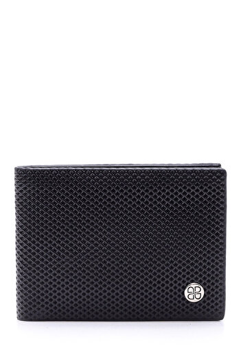 Derimod Men's Black Leather Wallet 000A2D308026